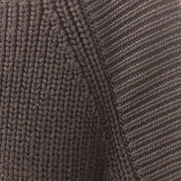 Black Knit Wilfred Long Crop Top - Picture 4 of 6